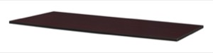 Structure 66" x 36" Tabletop - Mahogany/Mocha Walnut