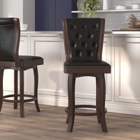 Wood Swivel Barstools