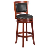 Wood Swivel Barstools