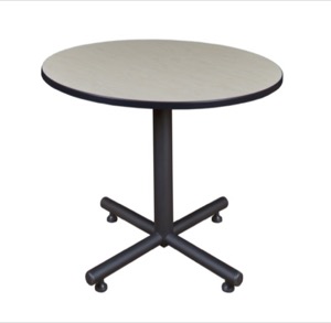 Kobe 42" Round Breakroom Table - Maple