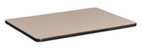 18.5" x 26" Standard Rectangle Table Top - Beige/ Grey