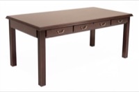 Regency Prestige - Desk 72" Writing Table with Center Drawer