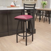 Metal Restaurant Swivel Barstools