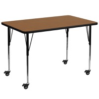 Wren - Popular Rectangular Activity Table - Oak