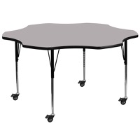 Flower Activity Tables with Casters