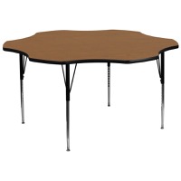 Wren - Flower Shaped Activity Table - Oak