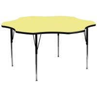 Wren - Flower Shaped Activity Table - Yellow