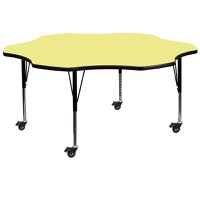 Wren - Flower Shaped Activity Table - Yellow