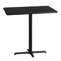 Stiles - Bar Height Hospitality Table - Black