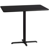 Stiles - Bar Height Hospitality Table - Black