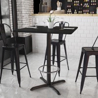 Restaurant Dining Table and Bases - Bar Height