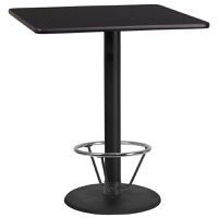 Stiles - Bar Height Hospitality Table - Black