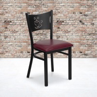 Metal Restaurant Chairs