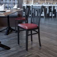 Metal Restaurant Chairs