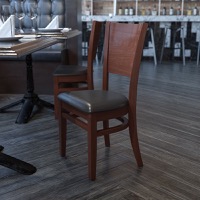 Wood Restaurant Chairs