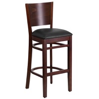 Wood Restaurant Barstools