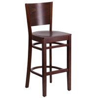 Wood Restaurant Barstools