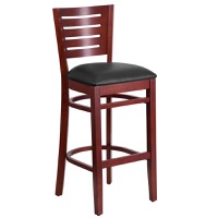 Wood Restaurant Barstools