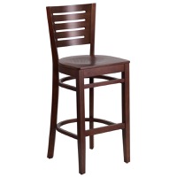 Wood Restaurant Barstools