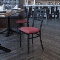 Metal Restaurant Chairs