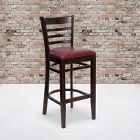 Wood Restaurant Barstools