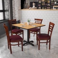 Wood Restaurant Chairs