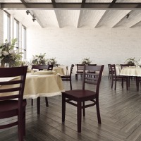 Wood Restaurant Chairs