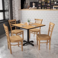 Wood Restaurant Chairs
