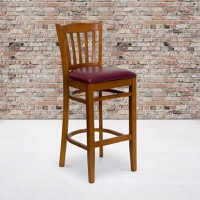 Wood Restaurant Barstools
