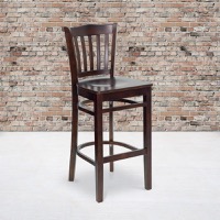 Wood Restaurant Barstools