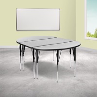Emmy - Flexible Learning Wave Activity Table Set nests for large groups - Grey