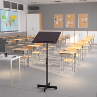 Mysta - Portable Lectern - Mahogany