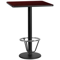 Stiles - Bar Height Hospitality Table - Mahogany