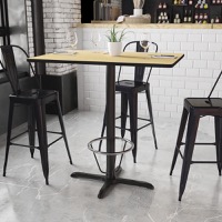 Stiles - Bar Height Hospitality Table - Natural