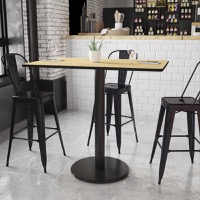 Stiles - Bar Height Hospitality Table - Natural