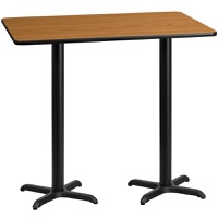 Stiles - Bar Height Hospitality Table - Natural