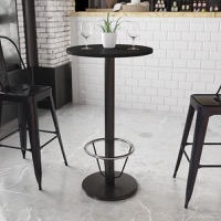 Stiles - Bar Height Hospitality Table - Black