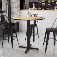 Stiles - Bar Height Hospitality Table - Natural