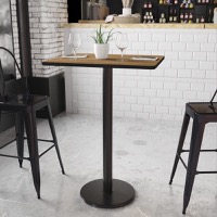 Stiles - Bar Height Hospitality Table - Walnut