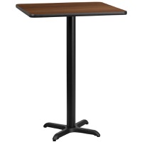 Stiles - Bar Height Hospitality Table - Walnut