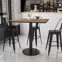 Stiles - Bar Height Hospitality Table - Walnut