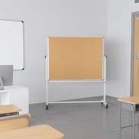 Reversible Mobile Cork/Marker Boards