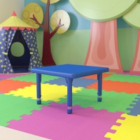 Square Colorful Activity Tables
