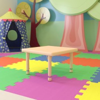 Square Colorful Activity Tables