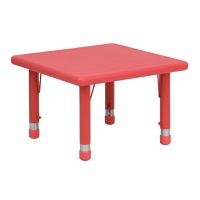 Square Colorful Activity Tables
